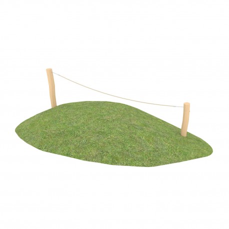 29VP1359RB CORRIMANO CON FUNE IN ROBINIA