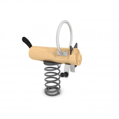 29VP1367RB GIOCO A MOLLA GATTO IN LEGNO DI ROBINIA