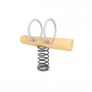 29VP1370RB GIOCO A MOLLA DOPPIO IN LEGNO DI ROBINIA