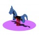 35AA030 Gioco per parchi a molla Pony